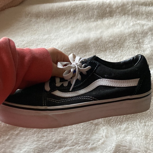 Black vans!! Worn 2 times! - Picture 3 of 4